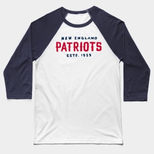 New England Patrioooots 02 Baseball T-Shirt